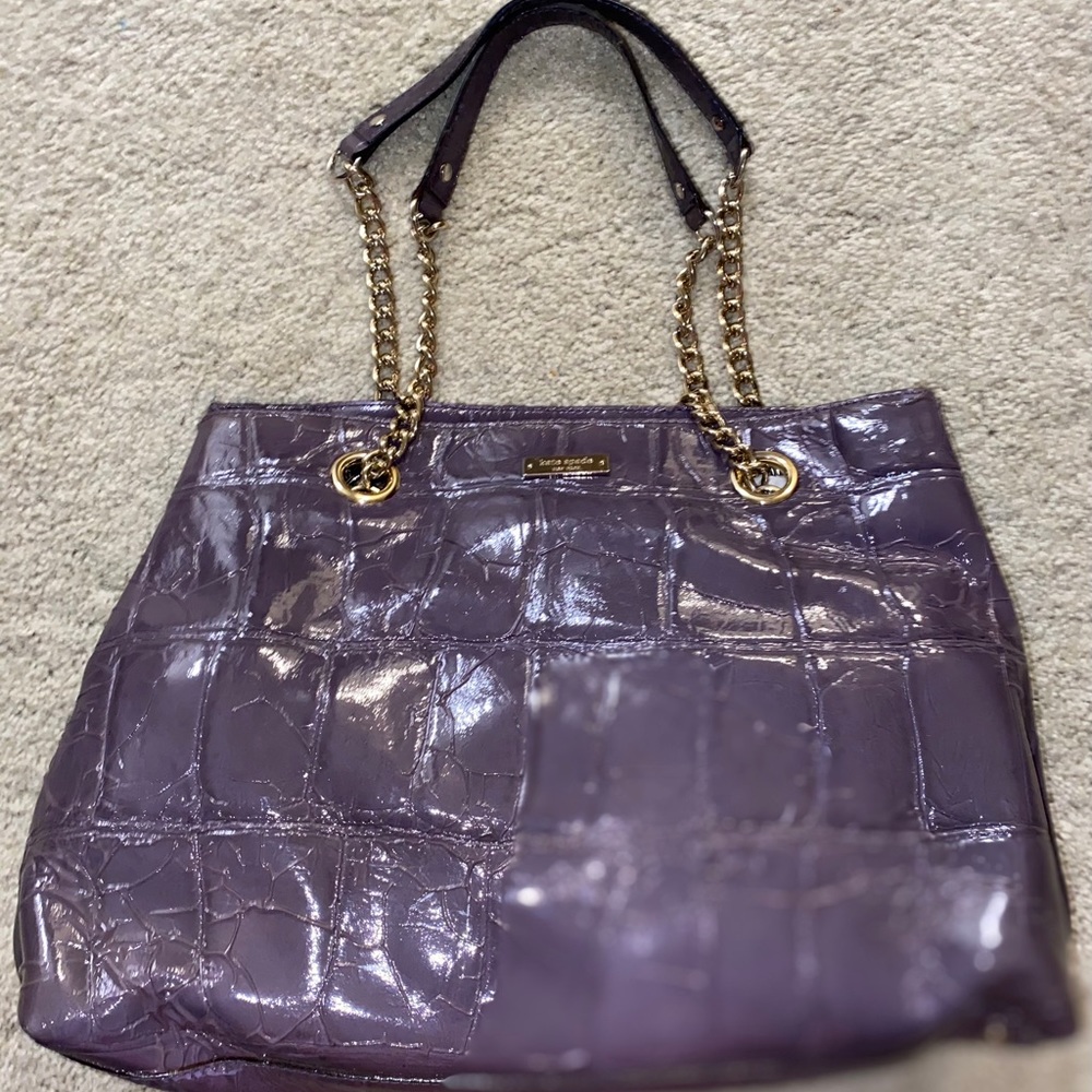 Kate Spade Knightsbridge Croc Patent Leather Purse